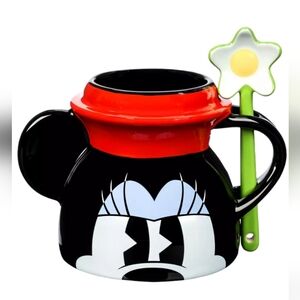 Disney Classic Minnie Mouse Ceramic Mug with Daisy Spoon